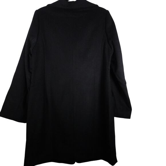 New Quince Women's Mod Italian Wool Cocoon Coat Preppy Black $170 Large 4025 - Picture 12 of 12